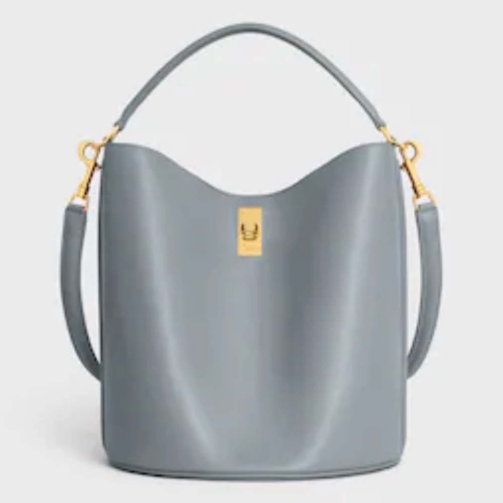 Celine 16 Bucket Tote Bag w Strap and Pouch - Picture 2 of 7